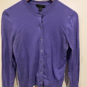 J.Crew Periwinkle Cardigan, Size M